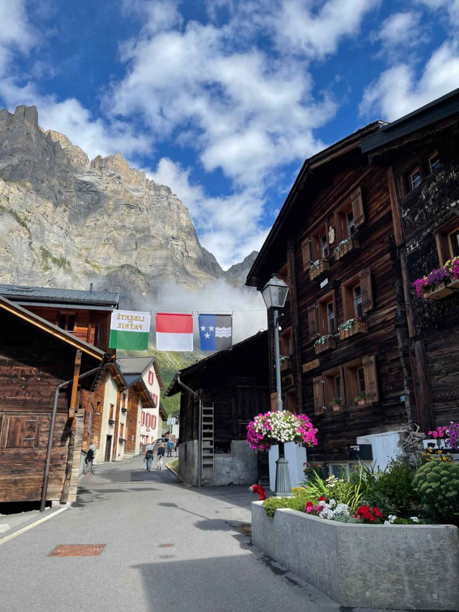 Ferienwohnung Gemmiblick Leukerbad Kültér fotó
