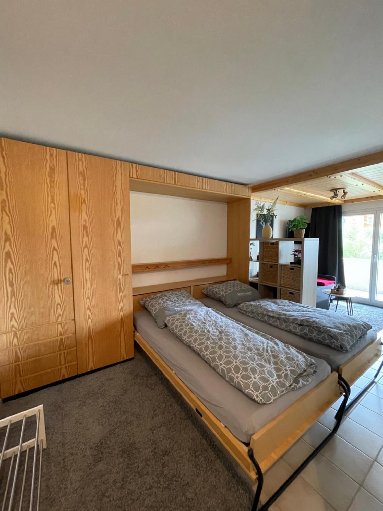 Ferienwohnung Gemmiblick Leukerbad Szoba fotó